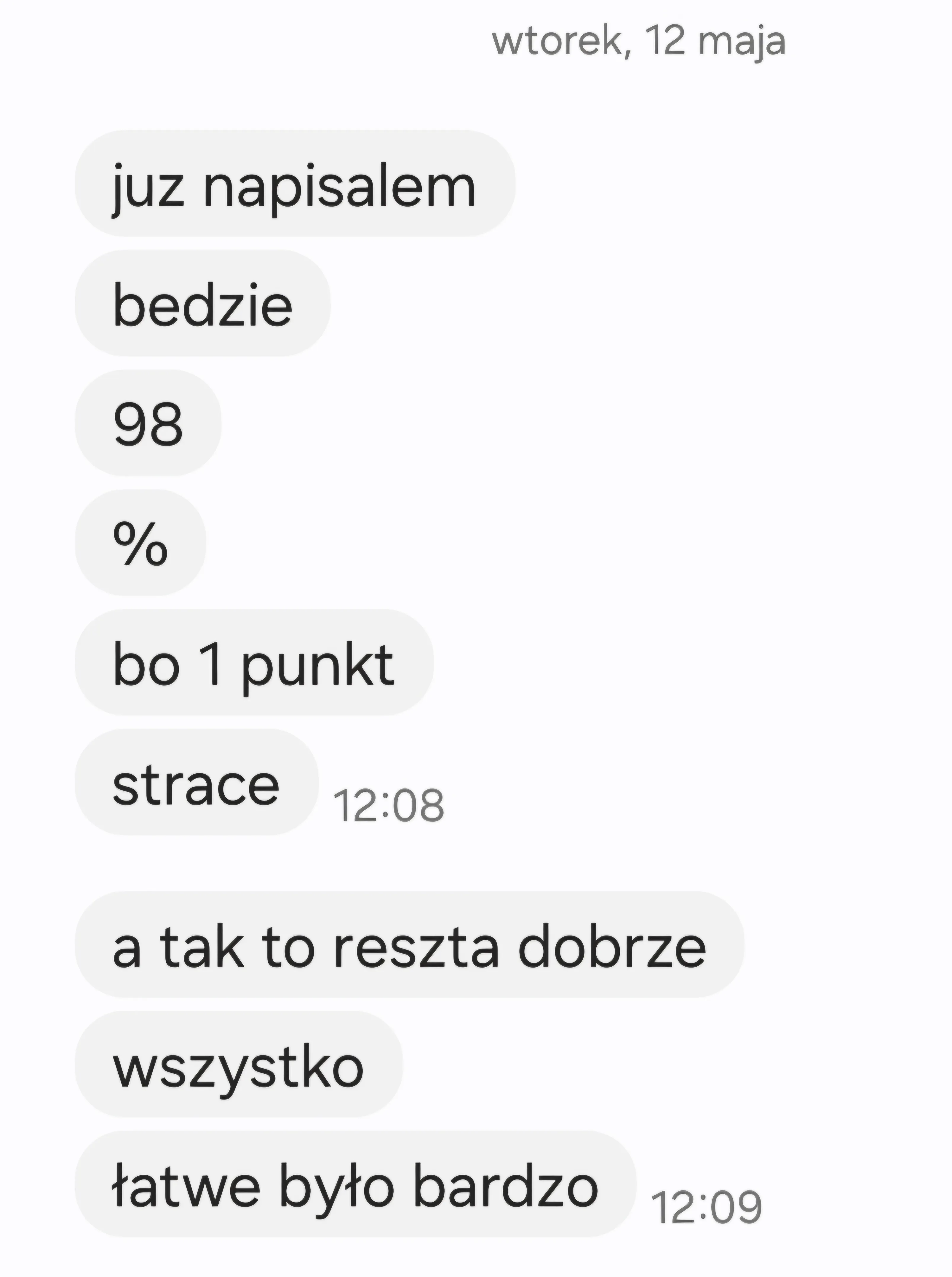 Opinia rodzica – wiadomość 10 z 27